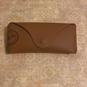 Brown Ray Ban sunglasses case